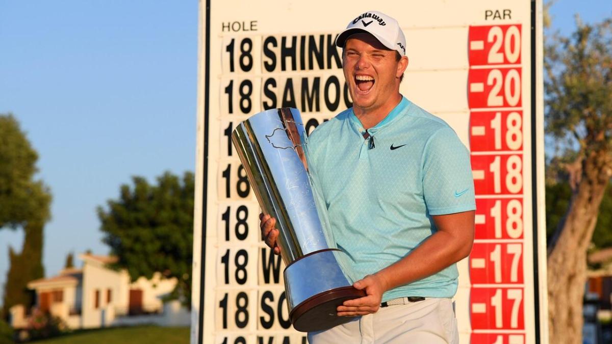Golfer Callum Shinkwin